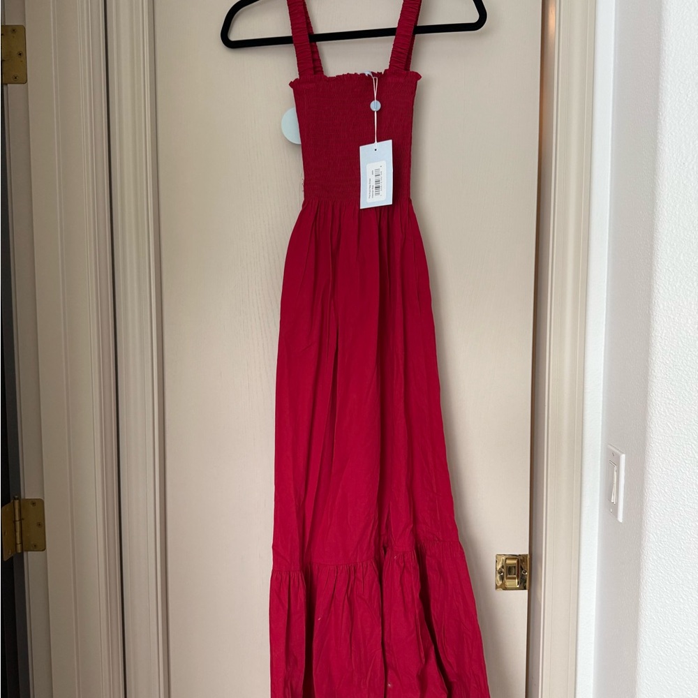 Hill house home anjuli dress Victorian red nwt xxs